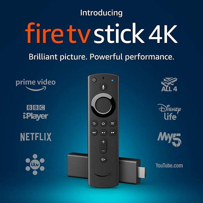 Amazon Fire stick 4k tv video streaming