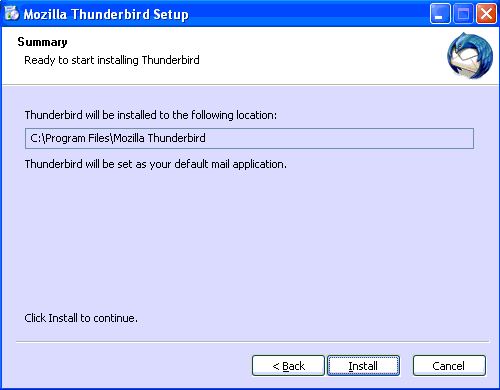 Thunderbird reinstall after crash