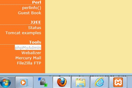 Xampp configuration screen fixed